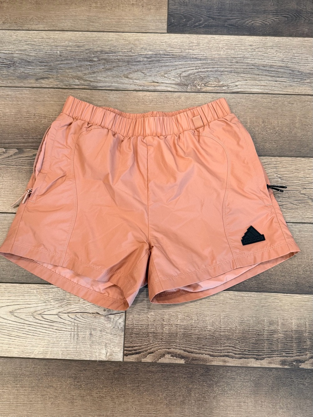 adidas Women's Peach/Coral Athletic Shorts